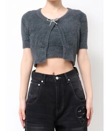 EMODA | リボンチャームシャギーツインニット(ニット/セーター)