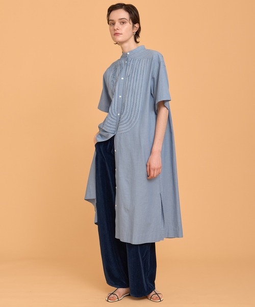 HOUSE OF LOTUS（ハウスオブロータス）の「インディゴベルベットパンツ