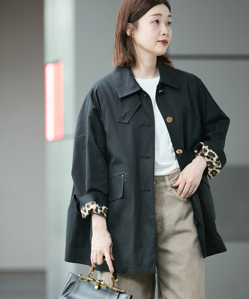 Mackintosh(マッキントッシュ)の「別注【MACKINTOSH/マッキントッシュ】raintec DEXMI HUMBIE JACKE:コート(その他アウター・レディース・ブラック・6/8/10)」の1枚目の写真