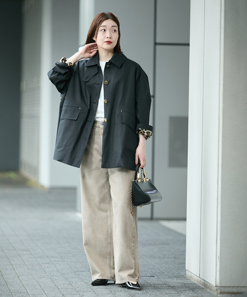 Mackintosh(マッキントッシュ)の「別注【MACKINTOSH/マッキントッシュ】raintec DEXMI HUMBIE JACKE:コート(その他アウター・レディース・ブラック・6/8/10)」の2枚目の写真