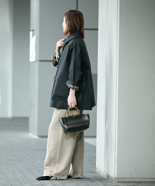 Mackintosh(マッキントッシュ)の「別注【MACKINTOSH/マッキントッシュ】raintec DEXMI HUMBIE JACKE:コート(その他アウター・レディース・ブラック・6/8/10)」の3枚目の写真