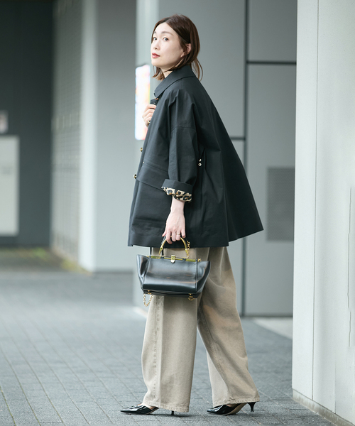 Mackintosh(マッキントッシュ)の「別注【MACKINTOSH/マッキントッシュ】raintec DEXMI HUMBIE JACKE:コート(その他アウター・レディース・ブラック・6/8/10)」の4枚目の写真