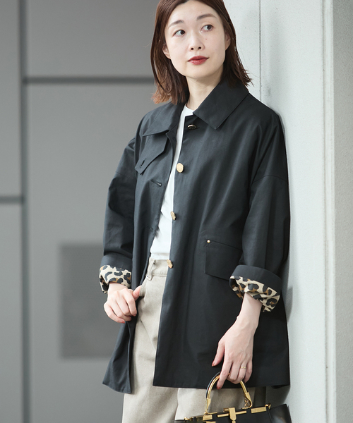 Mackintosh(マッキントッシュ)の「別注【MACKINTOSH/マッキントッシュ】raintec DEXMI HUMBIE JACKE:コート(その他アウター・レディース・ブラック・6/8/10)」の7枚目の写真