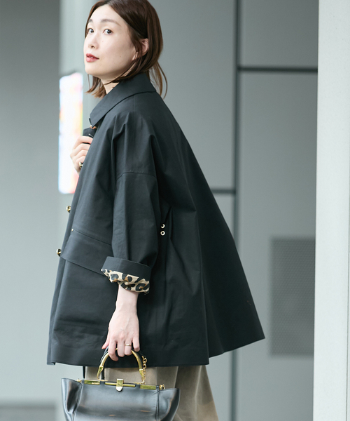 Mackintosh(マッキントッシュ)の「別注【MACKINTOSH/マッキントッシュ】raintec DEXMI HUMBIE JACKE:コート(その他アウター・レディース・ブラック・6/8/10)」の10枚目の写真