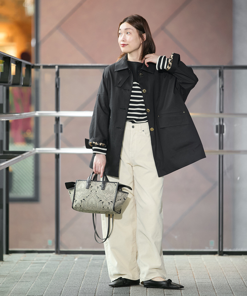 Mackintosh(マッキントッシュ)の「別注【MACKINTOSH/マッキントッシュ】raintec DEXMI HUMBIE JACKE:コート(その他アウター・レディース・ブラック・6/8/10)」の11枚目の写真