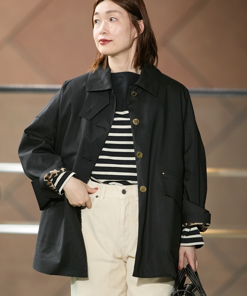 Mackintosh(マッキントッシュ)の「別注【MACKINTOSH/マッキントッシュ】raintec DEXMI HUMBIE JACKE:コート(その他アウター・レディース・ブラック・6/8/10)」の14枚目の写真