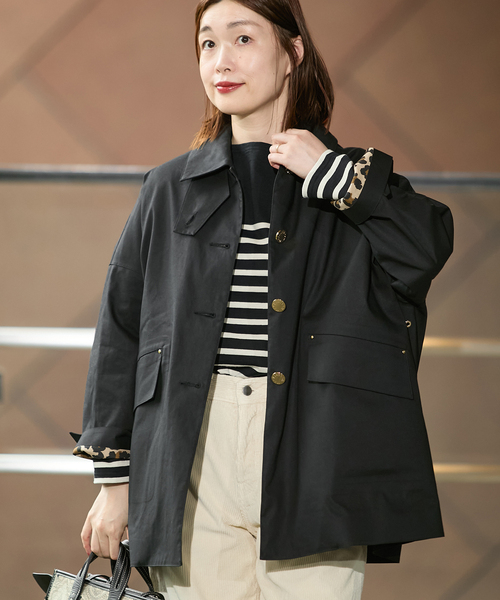 Mackintosh(マッキントッシュ)の「別注【MACKINTOSH/マッキントッシュ】raintec DEXMI HUMBIE JACKE:コート(その他アウター・レディース・ブラック・6/8/10)」の15枚目の写真