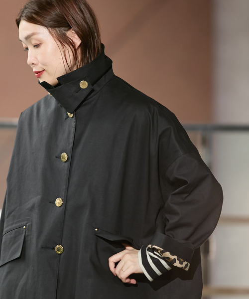 Mackintosh(マッキントッシュ)の「別注【MACKINTOSH/マッキントッシュ】raintec DEXMI HUMBIE JACKE:コート(その他アウター・レディース・ブラック・6/8/10)」の18枚目の写真