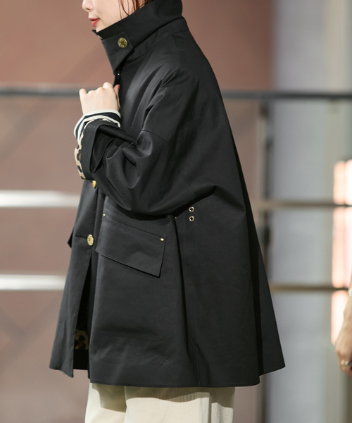 Mackintosh(マッキントッシュ)の「別注【MACKINTOSH/マッキントッシュ】raintec DEXMI HUMBIE JACKE:コート(その他アウター・レディース・ブラック・6/8/10)」の19枚目の写真