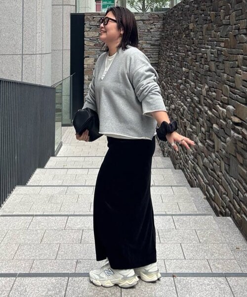 裏毛深Vネックプルオーバー（スウェット）｜DISCOAT（ディスコート）の