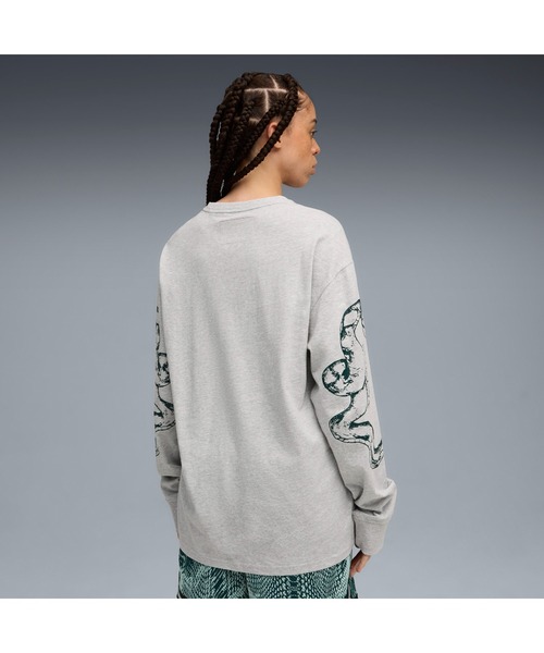 tシャツ PUMA プーマ Hoops x Harry Potter LS Tee レディース PUMA プーマ Hoops x Harry Potter LS Tee（Tシャツ/カットソー