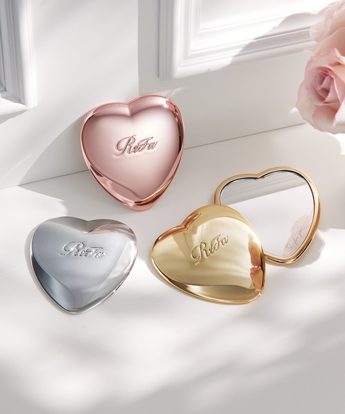 ReFa HEART MIRROR／リファハートミラー（手鏡/メイクミラー