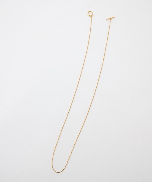 Whim Gazette（ウィムガゼット）の「【Hoaw.】ボックスチェーンネックレス（ネックレス・レディース・シルバー/ゴールド・FREE）」の4枚目の写真