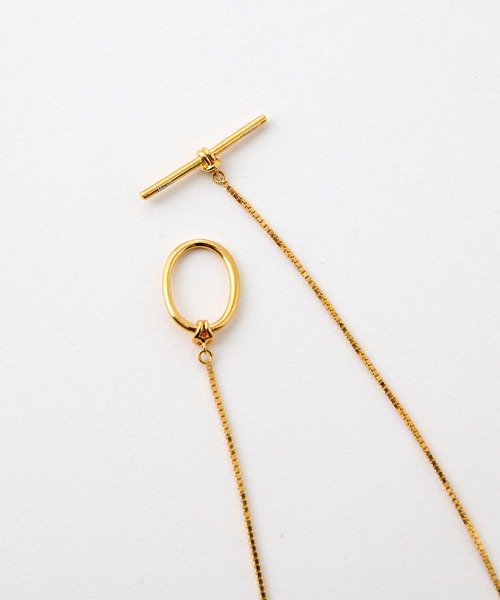 Whim Gazette（ウィムガゼット）の「【Hoaw.】ボックスチェーンネックレス（ネックレス・レディース・シルバー/ゴールド・FREE）」の5枚目の写真