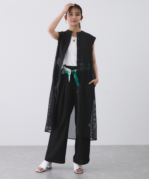 Jayro(ジャイロ)の「ウエストスカーフパンツ(その他パンツ・レディース・ブラック/イエロー/ベージュ・M)」の14枚目の写真