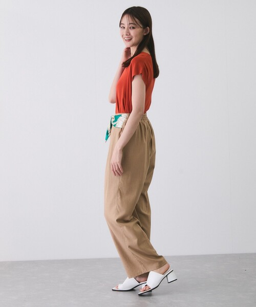 Jayro(ジャイロ)の「ウエストスカーフパンツ(その他パンツ・レディース・ブラック/イエロー/ベージュ・M)」の19枚目の写真