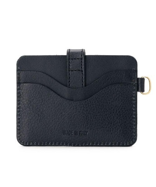 【おそま】IL BISONTE 黒 レザー カードケース IL BISONTE / ORIGINAL LEATHER / カードケース / 2025 AUTUMN WINTER