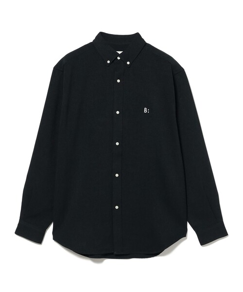 B:MING by BEAMS（ビーミングバイビームス）の「ポリエステル ツイル ボタンダウン シャツ（シャツ/ブラウス・メンズ・チャコールグレー/ネイビー・S/M/L/XL）」の15枚目の写真