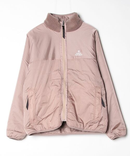 MAGIC NUMBER(マジック ナンバー)の「【MAGIC NUMBER】REVERSIBLE RETRO BOA JK(その他アウター・メンズ・ネイビー/チャコール/ベージュ・MEDIUM/LARGE)」の15枚目の写真