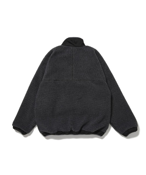 MAGIC NUMBER(マジック ナンバー)の「【MAGIC NUMBER】REVERSIBLE RETRO BOA JK(その他アウター・メンズ・ネイビー/チャコール/ベージュ・MEDIUM/LARGE)」の4枚目の写真