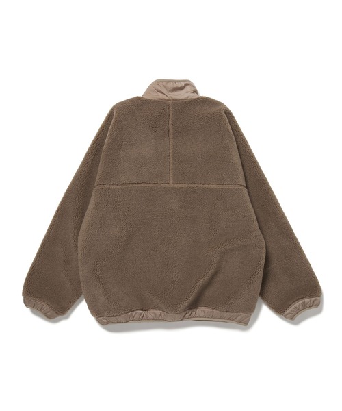 MAGIC NUMBER(マジック ナンバー)の「【MAGIC NUMBER】REVERSIBLE RETRO BOA JK(その他アウター・メンズ・ネイビー/チャコール/ベージュ・MEDIUM/LARGE)」の5枚目の写真