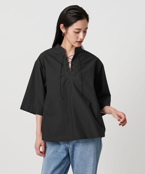 セール】レースアップ ブラウス（シャツ/ブラウス）｜UNITED ARROWS