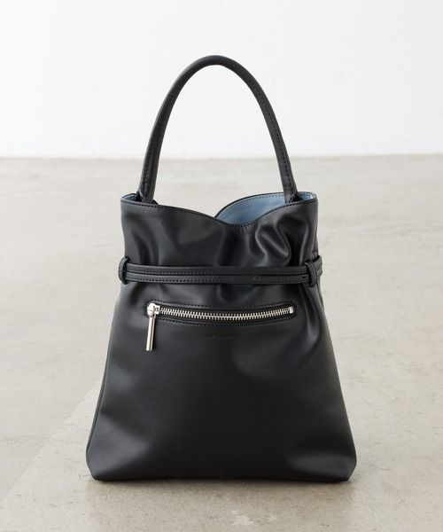 PAPILLONNER（パピヨネ）の「ベルトワンハンドルトート（トートバッグ・レディース・ベージュ/ブラック・FREE）」の11枚目の写真