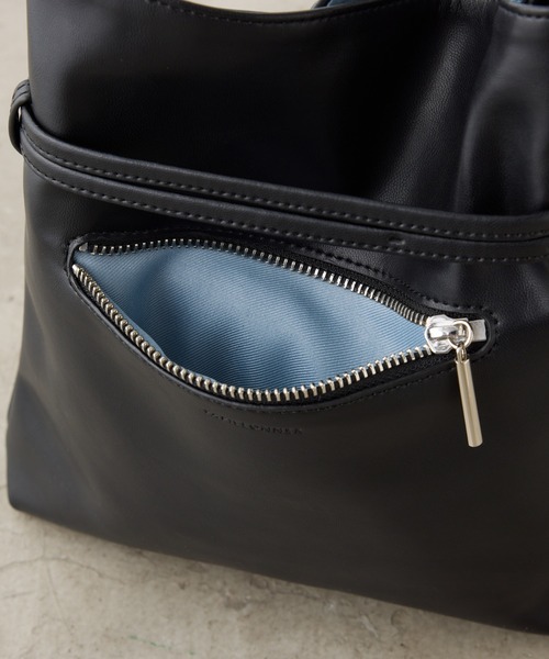 PAPILLONNER（パピヨネ）の「ベルトワンハンドルトート（トートバッグ・レディース・ベージュ/ブラック・FREE）」の13枚目の写真