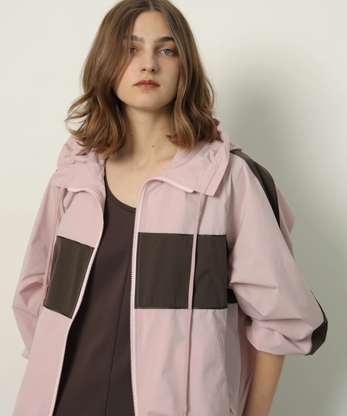 カデュネ　新品正規品　ウィンドブレーカーブルゾン　ジャケット　ピンク カデュネ 新品正規品 ウィンドブレーカーブルゾン ジャケット ピンク