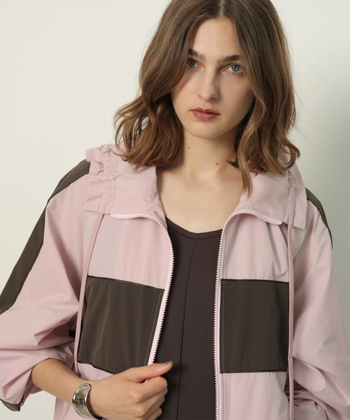 カデュネ　新品正規品　ウィンドブレーカーブルゾン　ジャケット　ピンク カデュネ 新品正規品 ウィンドブレーカーブルゾン ジャケット ピンク