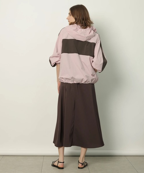 カデュネ　新品正規品　ウィンドブレーカーブルゾン　ジャケット　ピンク ウィンドブレーカー（その他アウター）｜CADUNE（カデュネ）の