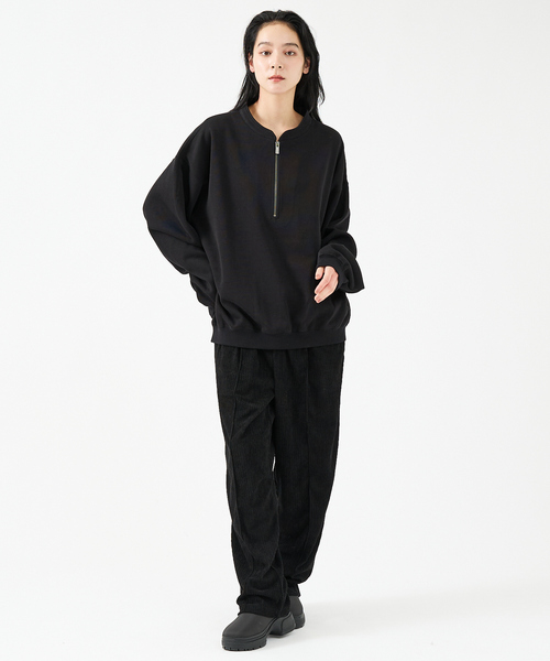 FORTUNA HOMME（フォルトゥナオム）の「【FORTUNA/フォルトゥナ】ECOTECコーデュロイEASYパンツ/ユニセックス【WEB限定】（スラックス・メンズ・ブラウン/ブラック・L/M）」の4枚目の写真