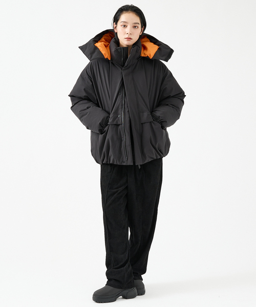 FORTUNA HOMME（フォルトゥナオム）の「【FORTUNA/フォルトゥナ】ECOTECコーデュロイEASYパンツ/ユニセックス【WEB限定】（スラックス・メンズ・ブラウン/ブラック・L/M）」の6枚目の写真