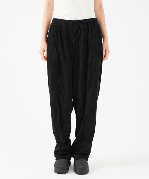 FORTUNA HOMME（フォルトゥナオム）の「【FORTUNA/フォルトゥナ】ECOTECコーデュロイEASYパンツ/ユニセックス【WEB限定】（スラックス・メンズ・ブラウン/ブラック・L/M）」の9枚目の写真