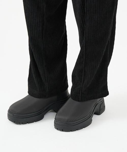 FORTUNA HOMME（フォルトゥナオム）の「【FORTUNA/フォルトゥナ】ECOTECコーデュロイEASYパンツ/ユニセックス【WEB限定】（スラックス・メンズ・ブラウン/ブラック・L/M）」の16枚目の写真