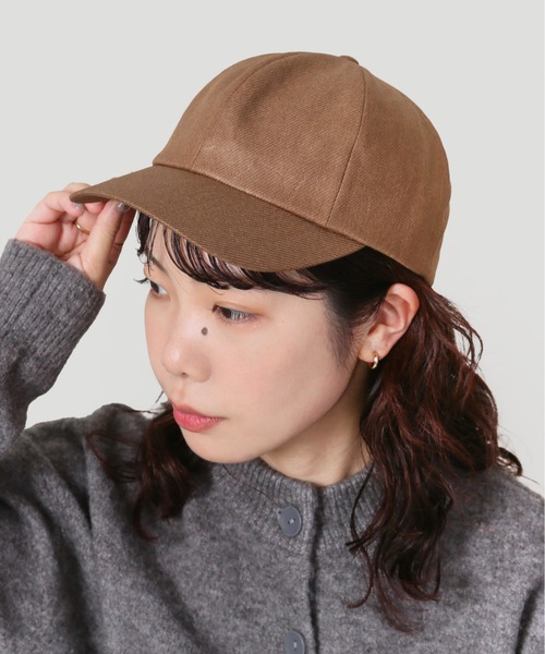 CONTROL FREAK / CTFK(コントロールフリーク)の「CONTROL FREAK(コントロールフリーク)シャイニーキャップ(キャップ・レディース・ブラック/ブラウン・FREE)」の2枚目の写真