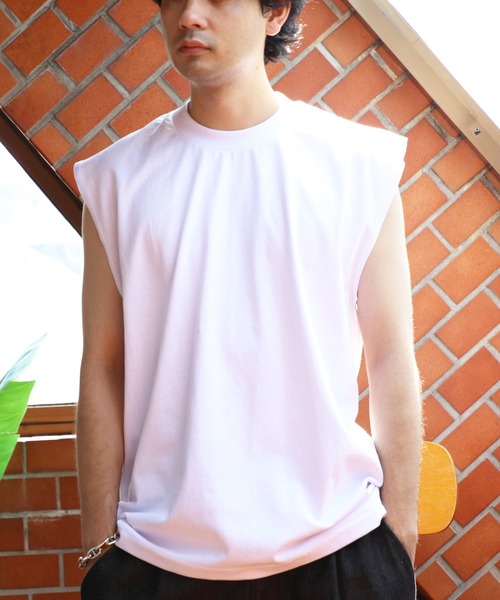 PRO CLUB （プロクラブ）の「PRO CLUB ノースリーブ（タンクトップ・メンズ・ホワイト/ネイビー/ブラック/グレー・SMALL/MEDIUM/LARGE/X-LARGE）」の19枚目の写真