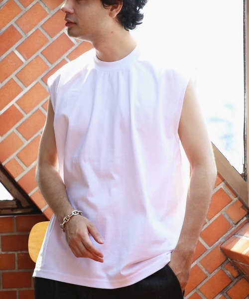 PRO CLUB （プロクラブ）の「PRO CLUB ノースリーブ（タンクトップ・メンズ・ホワイト/ネイビー/ブラック/グレー・SMALL/MEDIUM/LARGE/X-LARGE）」の20枚目の写真