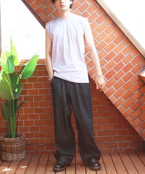 PRO CLUB （プロクラブ）の「PRO CLUB ノースリーブ（タンクトップ・メンズ・ホワイト/ネイビー/ブラック/グレー・SMALL/MEDIUM/LARGE/X-LARGE）」の5枚目の写真