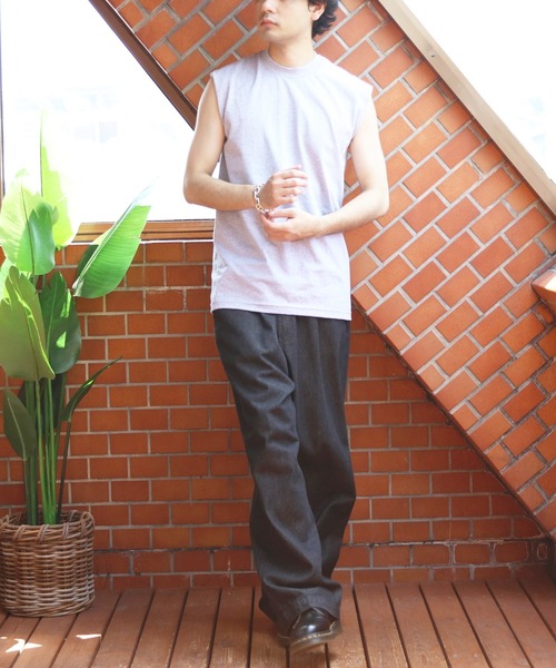 PRO CLUB （プロクラブ）の「PRO CLUB ノースリーブ（タンクトップ・メンズ・ホワイト/ネイビー/ブラック/グレー・SMALL/MEDIUM/LARGE/X-LARGE）」の7枚目の写真