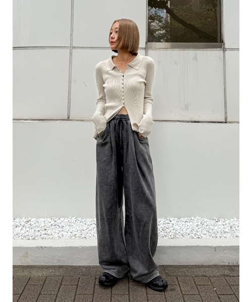 ungridアングリッド⭐︎カウチンニットカーディガン⭐︎タグ付き未使用 Ungrid（アングリッド） カーディガン 起毛ニットアンサンブル