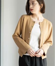 OPAQUE.CLIP | スナップボタンニットカーディガン【UVケア/洗濯機OK】《6col/S～LL》(カーディガン/ボレロ)