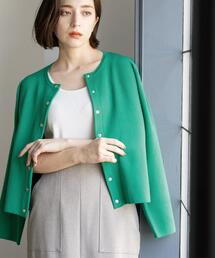 OPAQUE.CLIP | スナップボタンニットカーディガン【UVケア/洗濯機OK】《6col/S~LL》(カーディガン/ボレロ)