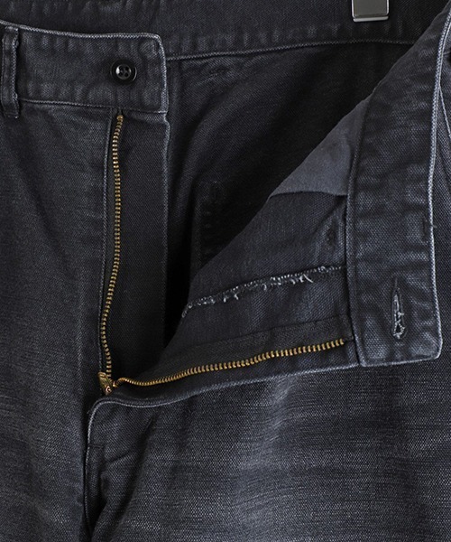 marka（マーカ）の「marka / マーカ：DOUBLE KNEE PANTS -ORGANIC COTTON DUCK-：M25C01PT01C[COR]（その他パンツ・レディース・ブラック・M/S）」の3枚目の写真