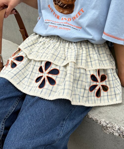 HELLO.SANFRANCISCO（ハローサンフランシスコ）の「【HELLO.SANFRANCISCO/ハローサンフランシスコ】マルチウェイフラワーカット巻きスカート（スカート・レディース・ホワイト/ベージュ/イエロー・ONE SIZE）」の16枚目の写真