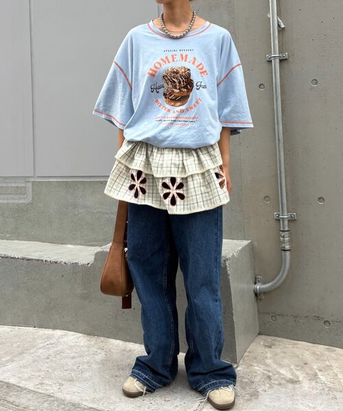 HELLO.SANFRANCISCO（ハローサンフランシスコ）の「【HELLO.SANFRANCISCO/ハローサンフランシスコ】マルチウェイフラワーカット巻きスカート（スカート・レディース・ホワイト/ベージュ/イエロー・ONE SIZE）」の18枚目の写真