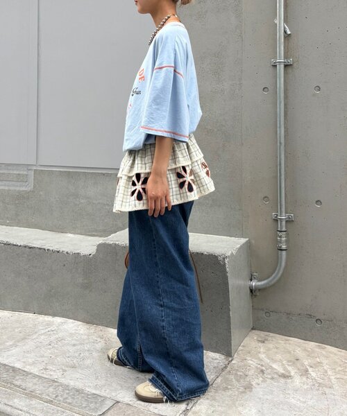 HELLO.SANFRANCISCO（ハローサンフランシスコ）の「【HELLO.SANFRANCISCO/ハローサンフランシスコ】マルチウェイフラワーカット巻きスカート（スカート・レディース・ホワイト/ベージュ/イエロー・ONE SIZE）」の20枚目の写真