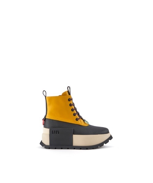 UNITED NUDE(ユナイテッドヌード)の「Roko Patrol Boot(スニーカー・レディース・オフホワイト/マスタード/ブラック・40/38/36/39)」の3枚目の写真