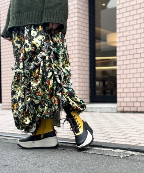 UNITED NUDE(ユナイテッドヌード)の「Roko Patrol Boot(スニーカー・レディース・オフホワイト/マスタード/ブラック・40/38/36/39)」の5枚目の写真