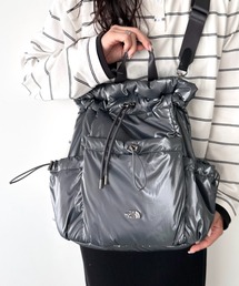 美品❣️THE NORTH FACE グレー ウッドランド フローラル リュック 美